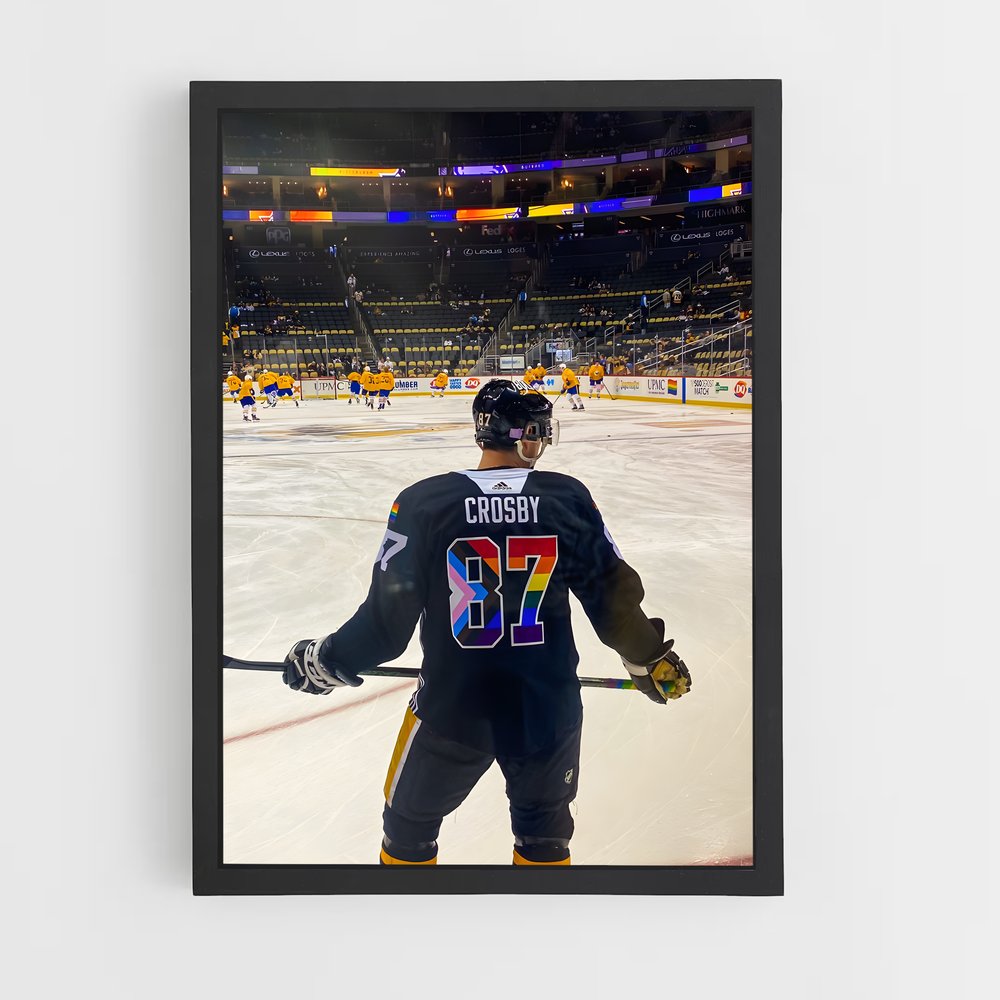 Poster Le Patineur Légendaire – affiche Hockey sur glace (vue 2)